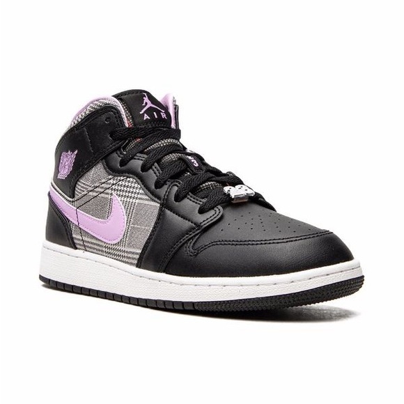 Air Jordan 1 Mid "Houndstooth" sneakers Youth - Picture 2 of 4